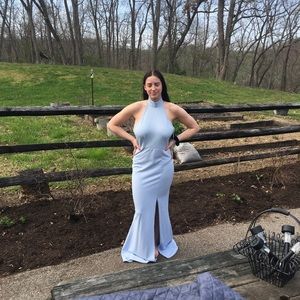 Light Blue Prom Dress
